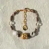 Pulseira de Corda Trançada Novo Estilo da Monse para Mulheres Estilo Étnico de Férias Design Casual de Nicho Pulseira Retro de Hortênsia