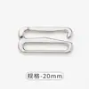 En Stock Hebilla Metálica para Sujetador Plástico Aleación de Zinc Redonda Forma de Ocho Forma de Nueve Sujetador 089 Hebilla de Ajuste de Correa