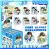 Sexta Edición Fan Chengcheng Insignia Luminosa 75mm Tarjeta Transparente Estampado en Relieve 3D Estampado en Frío Caja Sorpresa Set Completo