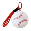 Monedero Llavero de Moda Baloncesto Fútbol Bolsa para Auriculares Bolsa de Almacenamiento Monedero Colgante Juguete Pequeño Regalo Mayoreo