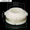 Accesorios para Válvula de Drenaje de Tanque de Agua de Lona para Agricultura Conector de Tanque de Agua Conector de Rosca Interna y Externa de Cubo de Agua de Plástico Tuberías Salida de Agua