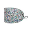 Gorro de enfermera para quirófano transfronterizo, gorro quirúrgico absorbente de sudor, gorro de cúpula para odontología y belleza con cola, turbante para la cabeza de hospital