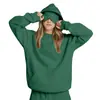 Sudadera con Máscara de Ojos Integrada, Modelo Nuevo Otoño/Invierno 2026 de Amazon para Europa y América, Suéter de Manga Larga Pullover de Color Sólido, Conjunto Cálido