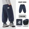 Calça infantil estilo europeu, calça longa casual quente com forro de fleece para o inverno, novas roupas infantis, roupas de inverno para bebês, calça de moletom