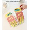 Guantes de Ciclismo y Motociclismo para Mujer para Exteriores, de Dedo Completo, Antideslizantes, Resistentes al Desgaste, Equipo Antiescaras, Pantalla Táctil para Bicicleta de Carretera, Primavera y Otoño