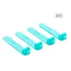 Correas de Silicona, Cinta Suave Anti-Pérdida para Almacenamiento de Audífonos, Correas para Cables de Datos, Organizador y Enrollador de Cables, 4 Paquetes