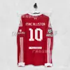 Versão Jogador 2526 Liverpool Pu Uniforme de Futebol Casa e Fora de Manga Longa Wirtz Van Dijk Salah Rota