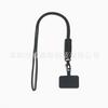 Nuevo Cordón Multifuncional Tejido de Alta Resistencia para Teléfono Móvil Paracord Halter Cruzado con Junta para Tarjeta Hebilla Pico de Águila Antiperdida