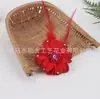 Broche 2025 Nicho Seda Tridimensional Vestido Versátil Exportação Europeia e Americana Cor Broche Completo Tiktok1060