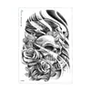 Pegatinas de Tatuaje Impermeables de Larga Duración con Flores para el Brazo para Hombres y Mujeres, Pegatinas de Tatuaje de Moda Personalizadas de Dibujos Animados, Nuevo Estilo Transfronterizo