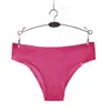 Venta directa de comercio exterior ropa interior bikini de una pieza sin costuras para mujer calzoncillos de algodón seda de hielo sexy Europa y Estados Unidos
