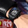 Reloj Chenxi para Hombre Reloj de Pulsera Multifuncional Correa de Silicona Deportivo Resistente al Agua Seis Manecillas Calendario Reloj de Cuarzo Venta al Por Mayor