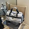 Bolsa Grande de Lona Fashion para Mulheres 2026 Nova Bolsa Casual de Ombro Transversal Tote de Viagem Estilosa