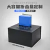 Caja plegable de una sola pieza de gran capacidad, logo personalizado, bolso de mano de lujo, caja de regalo, caja vacía, caja de papel de moldeo integrado transfronteriza