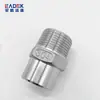 Acero Inoxidable 304 Doble Extremo Soldado Hexagonal Rosca Externa Un Solo Extremo 316 Fundición Soldadura a Tope Conector Interno Pulgada 2