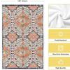 Popular Transfronterizo Amazon Toalla de Cocina Microfibra Dibujos Animados Estampado Floral Toalla Regalo Trapo Popular Caliente