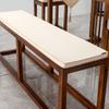 Almofada Longa para Banco, Almofada Longa para Assento de Banco Estilo Chinês, Almofada Retangular para Assento de Cadeira, Almofada de Cadeira de Esponja Redwood Antiderrapante Doméstica em Tira Longa