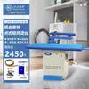 Jiangxin Mesa de Passar a Vapor Quente Autoescorvante Industrial Pequena Equipamento de Passar com Exaustão Superior e Inferior Pedal de Pé Exaustão de Vapor Loja de Lavagem a Seco