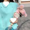Camiseta de Manga Corta de Moda Bordada Versátil para Mujer Cuello Redondo Elegante Ajustada Estilo Coreano Nuevo de Tendencia Top de Nicho