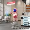 Enfeites de chão grandes de astronauta vermelho em rede, acessórios para casa, loja Shangchao, escultura de astronauta, presente de inauguração de casa