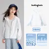 Roupas Novas de Verão 2026 para Meninas, Jaqueta Leve com Capuz e Manga Longa, Blusa Infantil de Secagem Rápida, Roupa com Proteção Solar UPF50+ para Bebê Menina