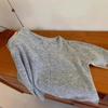 Chaqueta elegante de cuello redondo para mujer, 100% lana pura, con hebilla plateada, color gris, primavera y otoño
