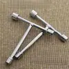 Llave de vaso de mango en T de tres piezas placa triangular corta herramienta manual doméstica tornillo hexagonal exterior de trinquete tipo T desmontaje