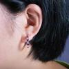 2026 Nuevos Pendientes de Moda con Circonita Moda Europea y Americana Pendientes de Cobre para Mujer Completamente Incrustados con Diamantes