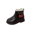 Dr. para Niñas. Botas Lindas de Princesa Estilo Coreano Nuevas Otoño/Invierno 2026 para Niñas Pequeñas y Niños Pequeños Botas de Caña Baja Antideslizantes Modernas