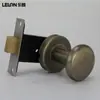 Cerradura de Puerta Invisible Redonda de un Solo Lado, Cerradura de Puerta Oculta para Pared de Fondo Interior, Cerradura Oculta de Aleación de Zinc de un Solo Lado