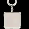 Especializado para pequeños artículos transfronterizos, estuches acrílicos cuadrados en blanco, llaveros Yiwu personalizados en blanco al por mayor