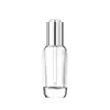 Em Estoque Frascos de Óleo Essencial de Fundo Grosso 10ml 30ml, Frascos de Vidro com Conta-gotas de Pressão, Frascos Transparentes para Dispensar Líquido Essencial Óleo Essencial