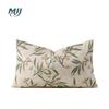 Cojín fresco de oficina de verano almohada simple para el hogar tela con sensación fresca funda de almohada de sofá impresa a doble cara stock venta al por mayor