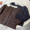 Oferta Especial Jaqueta Estilo Tweed Treze Linhas Feminina Suprimento para Shows Estilo Jovem Coreano Outono e Inverno Novo Estilo Dongdaemun
