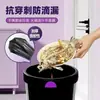 Bolsas de basura con cordón para el hogar, engrosadas, de mano, negras, para oficina, cocina, bolsas de plástico, extra gruesas, paquete económico, no necesitan romperse
