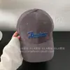 Gorra de Béisbol Rosa Frambuesa para Mujer con Circunferencia de Cabeza Grande, Gorra con Visera Suave, Estilo Coreano, Adelgazante de Rostro, Sombrero Simple de Ala Ancha