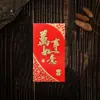 Sobres Rojos Creativos Personalizados de Año Nuevo Estampado en Caliente Papel Grueso Fabricante Venta al por Mayor Sobres de Dinero de la Suerte de Cien Yuan Mil Yuan Dinero de Año Nuevo
