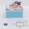 Caja de Almacenamiento de Zapatos Transparente Extra Grande con Apertura Lateral, Hecha de Plástico PP, Zapatero Plegable, Solución de Almacenamiento de Zapatos, Directo del Fabricante