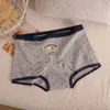 Ropa interior para mujer British Bear Algodón Puro en la Entrepierna 10A Entrepierna Antibacteriana Entrepierna Extendida Nuevos Calzoncillos tipo Boxer de Cintura Media