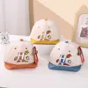 Gorro de malla para bebé verano nuevo lindo caricatura niño protección solar ala suave gorra de visera niña estilo coreano sombrero de sol G310