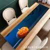 Camino de Mesa de Halloween Transfronterizo Estilo Nuevo Alta Gama Sala de Estar Mesa de Café Decoración Banderín Arreglo de Escena Bandera Personalizado Venta al por Mayor