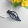 Pinza Retorcida para el Pelo para Mujeres, Pinza para Moño, Pinza de Tiburón, Pasador, Accesorio para el Cabello de Alta Gama, Pinza de Pelo Moderna de Lujo Ligero, Al por Mayor