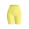 Pantalones de Fitness de Cintura Alta Levanta Glúteos para Mujer Ciclismo y Carrera Entrenamiento de Glúteo de Durazno Secado Rápido Hilo Corto Deportivo de Yoga Verano