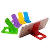 Suporte dobrável ajustável para celular multi-engrenagem, portátil, duplo, aberto, retangular, plano, presente