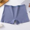 Cueca boxer feminina algodão cintura média-alta plus size 200kg cueca boxer anti-luz algodão assentamento shorts