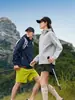 Chaqueta de una sola capa para hombres y mujeres, adecuada para primavera y otoño, transpirable y ligera, para senderismo y montañismo, ropa de trabajo, sudadera personalizable