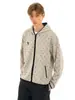 Sudadera con capucha de color block de lunares de alta gama para hombre y mujer, estilo relajado, moda de otoño, chaqueta deportiva casual para pareja