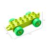 Bloques de Construcción para Autos, Partículas Grandes, Juguetes de Ensamblaje para Niños, Accesorios Educativos para Llantas, Ruedas Inferiores para Trenes, Compatibles con Feile