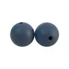Cuentas de Silicona de 15 mm, Redondas para Pulsera de Abalorios DIY, Llavero, Accesorios para Joyería, Cuentas Sueltas al por Mayor en Stock