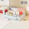 Caja de Almacenamiento de Aspecto Premium Tipo Cajón, Portalápices de Oficina, Estante de Almacenamiento Grande de Escritorio para Estudiantes, Papelería de Escritorio